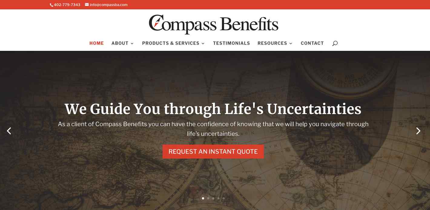 New Website: Compass Benefits