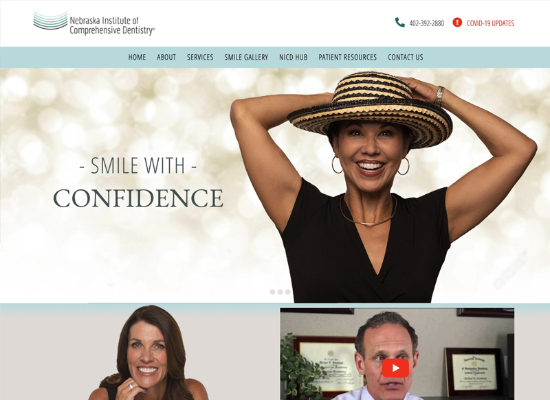 Nebraska Institute of Comprehensive Dentistry Launches New Site