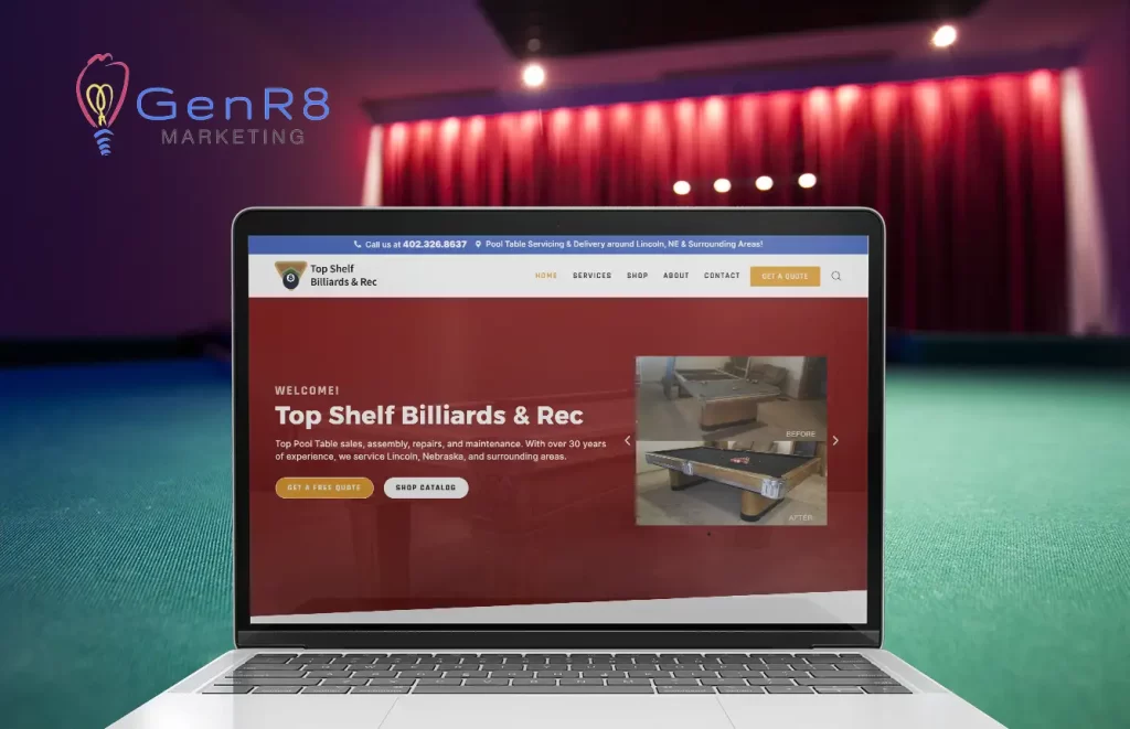 Top Shelf Billiards & Rec: New Online Catalog Launch!